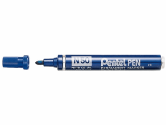 VILTSTIFT PENTEL N50 ROND 1.5-3MM BLAUW artikel afbeelding