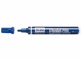 Viltstift Pentel N50 rond 1.5-3mm blauw