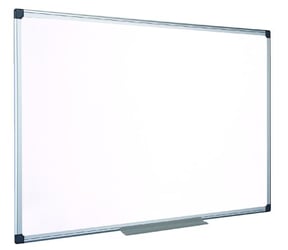 Whiteboard Quantore 90x120cm magnetisch gelakt staal artikel afbeelding