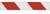 tesa® Markeringstape Premium 50 mm x 66 m, rood/wit (rol 66 meter)