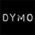 Reliëftape Dymo embossing plastic 9mm wit op zwart
