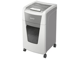 Leitz IQ Auto+ Office 300 Automatische Papiervernietiger, P5 Micro-Cut Snippers, 60L, 300 Vellen, Wit