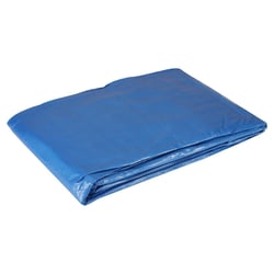 Dekzeil, bl/gr, middel, 3x4m