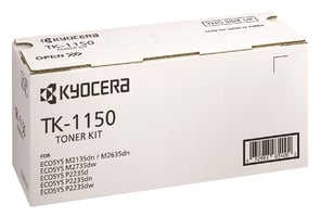 KYOCERA TK 1150 Toner, Single Pack, Zwart