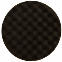 Mirka gewafelde pad zwart 150 mm