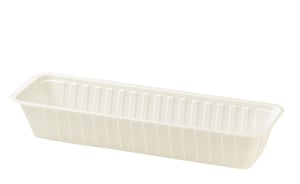 A16N Bakje Wit 203x68x34mm t.b.v. frikandel (ds/2000 stuks)