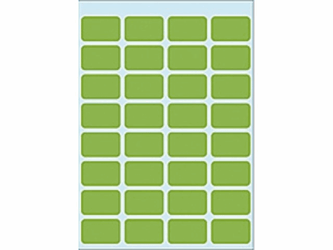 ETIKET HERMA 3645 12X19MM 160ST GROEN artikel afbeelding