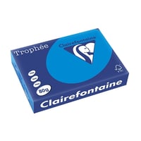 Papier CF A4 80g caribbean blauw/pk500v