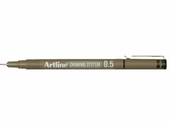 FINELINER ARTLINE 0.5MM ZWART artikel afbeelding