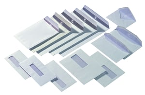 Envelop Quantore 162x229mm venster 4x11cm rechts 500stuks