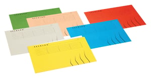 VOUWMAP SECOLOR A4 GEEL artikel afbeelding