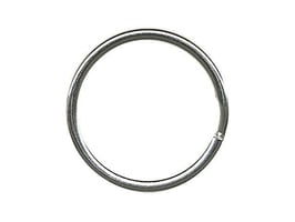 Sleutelring 25mm metaal/pk100