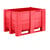 Palletbox inhoud 470 l rood