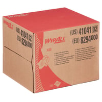 Poetsdoek WypAll X80 PowerClean 1-laags 28,2x42,70cm 160 vel draagdoos blauw 8294