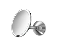 Simplehuman Wandspiegel met sensor - Geborsteld roestvrij staal