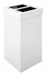 Afvalbak Carro Mix 2x25, kleur wit, model VB 650033 artikel afbeelding
