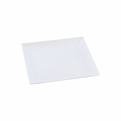 Suikerriert bord "Komodo" 180x180mm, kleur wit artikel afbeelding