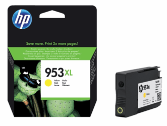 Inkcartridge HP F6U18AE 953XL geel HC artikel afbeelding