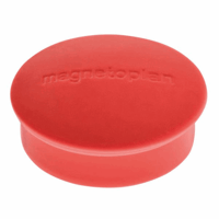 Magneet, DISCOFIX MINI, Ø 20 mm, VE = 100 stuks, rood artikel afbeelding