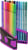 Viltstift STABILO Pen 68/20 ColorParade in antraciet/roze etui medium assorti etui à 20 stuks