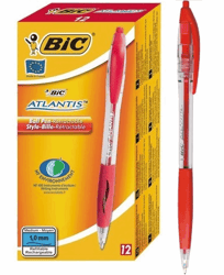 BALPEN BIC ATLANTIS CLIC ROOD artikel afbeelding