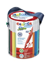 Viltstiften Carioca Jumbo maxi set à 50 kleuren artikel afbeelding