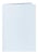 Correspondentiekaart Papicolor dubbel 105x148mm Babyblauw artikel afbeelding