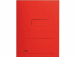 Dossiermap Exacompta Forever A4 2 kleppen 290gr rood
