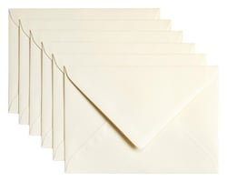 Envelop Papicolor C6 114x162mm Ivoor