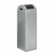 Zelfdovende afvalbak voor kringloopmateriaal inhoud 89 l, b x h x d = 320x1045x320 mm zilver, klep antraciet artikel afbeelding