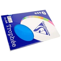 Papier CF A4 160g caribbean blauw/pk50v