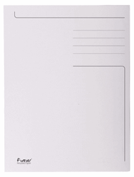 Exacompta dossiermap Foldyne ft 24 x 32 cm (voor ft A4), lichtgrijs artikel afbeelding