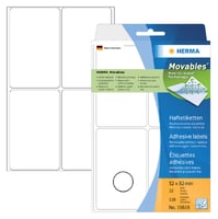 Etiket HERMA 10618 52x82mm verwijderbaar 128stuks