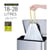Afvalzak EKO met  trekband wit 18-28 liter type F1 artikel afbeelding