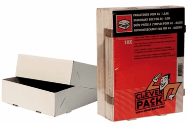 PARAATDOOS CLEVERPACK A5 500V 218X155X55MM WIT  artikel afbeelding