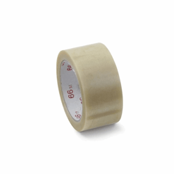 Zelfklevend plakband kunststof bandbreedte 50 mm, transparant, VE = 36 rollen
