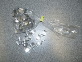 Staples Archiefdoos klemmetjes Metaal (pak 200 stuks)