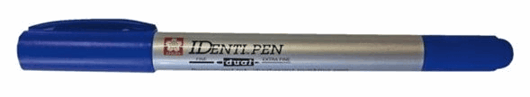 VILTSTIFT BRUYNZEEL IDENTI PEN BLAUW artikel afbeelding