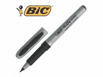 BiC Marking™ cd/dvd-marker permanent fijne ronde punt 0,7 mm lijndikte zwart verpakking van 12 (pak 12 stuks) artikel afbeelding