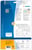 Etiket HERMA 4585 210x297mm weerbestendig transparant mat 10 stuks