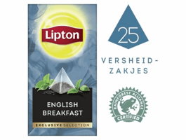 Thee Lipton Exclusive English breakfast 25x2gr