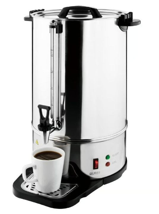 Percolator of pruttelkoffiepot