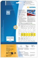 Etiket HERMA 8034 30mm rond weerbestendig geel 1200 stuks
