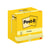 Memoblok Post-it Z-Note R350 76x127mm geel