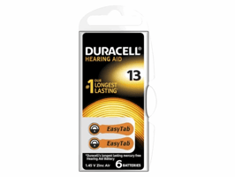 Gehoorapparaatbatterij batterij Duracell DA13