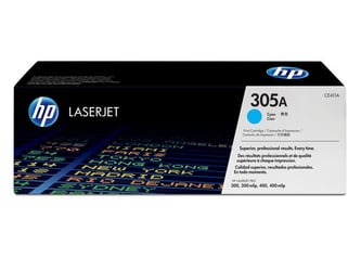 HP 305A Toner, Cyaan artikel afbeelding