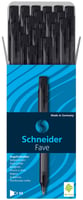 Balpen Schneider Fave medium zwart