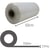 Machinewikkelfolie 50cm breed 23my 300% PowerstrechTransparant