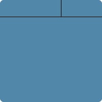 Post-its l x b = 75x75 mm, VE = 10 stuks blauw