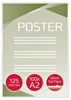 Lamineerhoes GBC A2 2x125micron document 50 stuks
